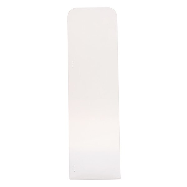 rounded end and straight end
